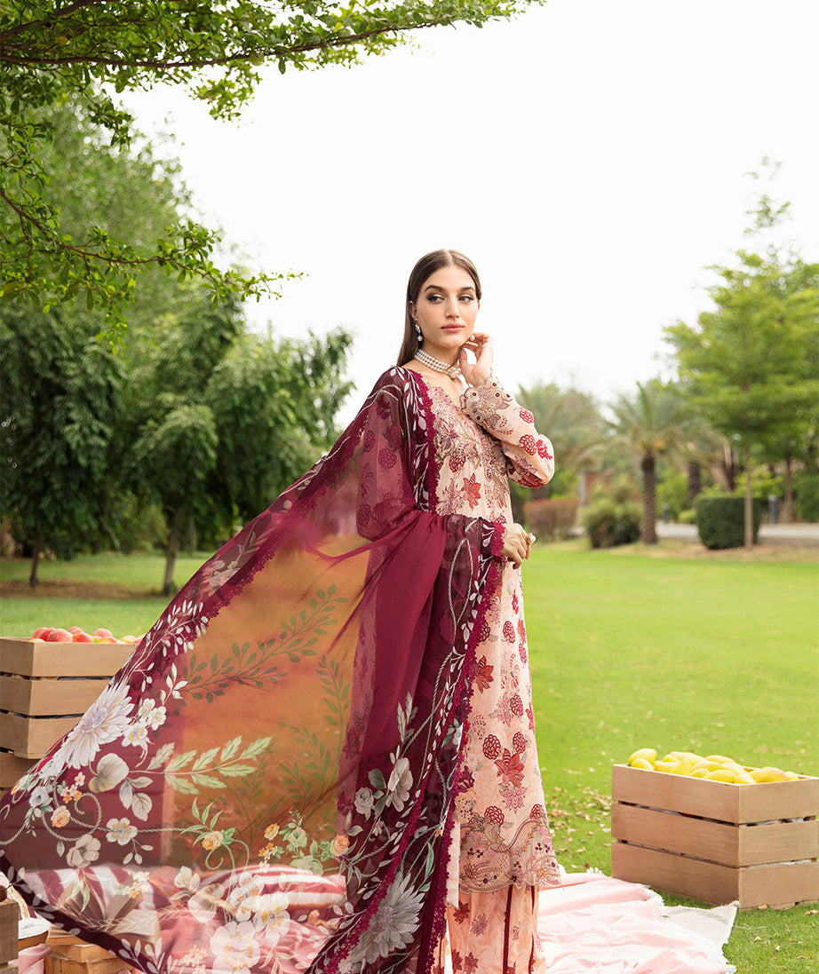 Ramsha Rangrez L/Lawn'25 Vol-6 D#605
