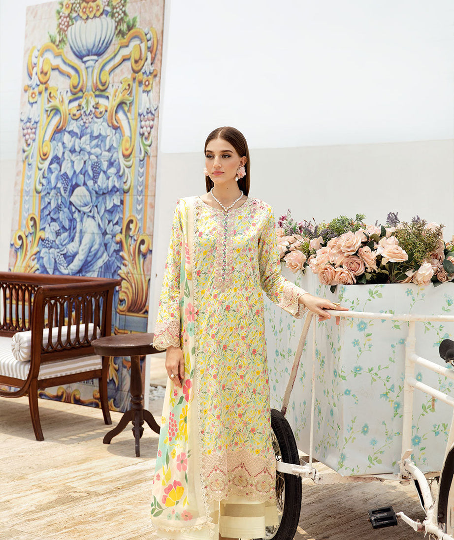 Ramsha Rangrez L/Lawn'25 Vol-6 D#604