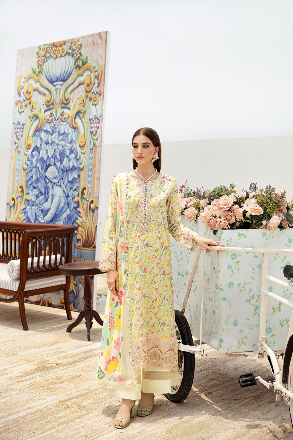 Ramsha Rangrez L/Lawn'25 Vol-6 D#604