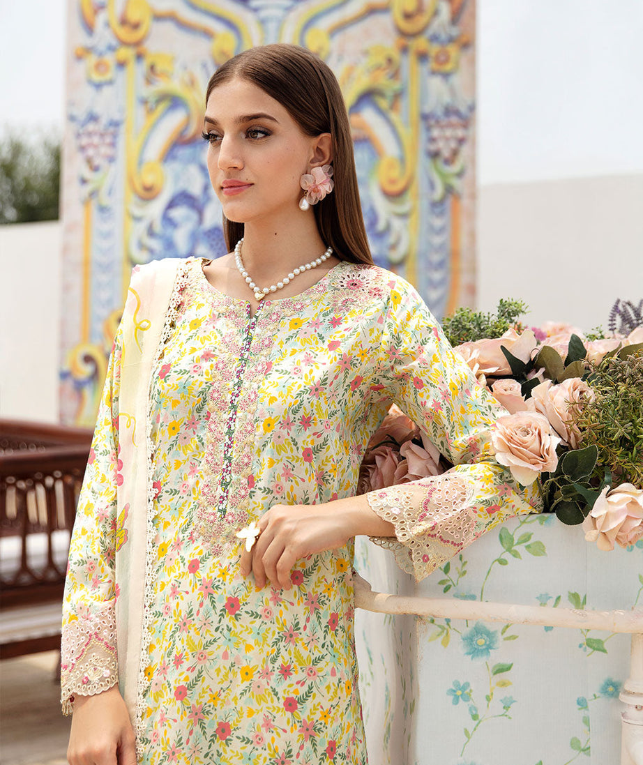 Ramsha Rangrez L/Lawn'25 Vol-6 D#604