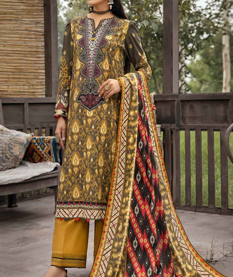 Gul Ahmed Winter Collection`22 K#22058