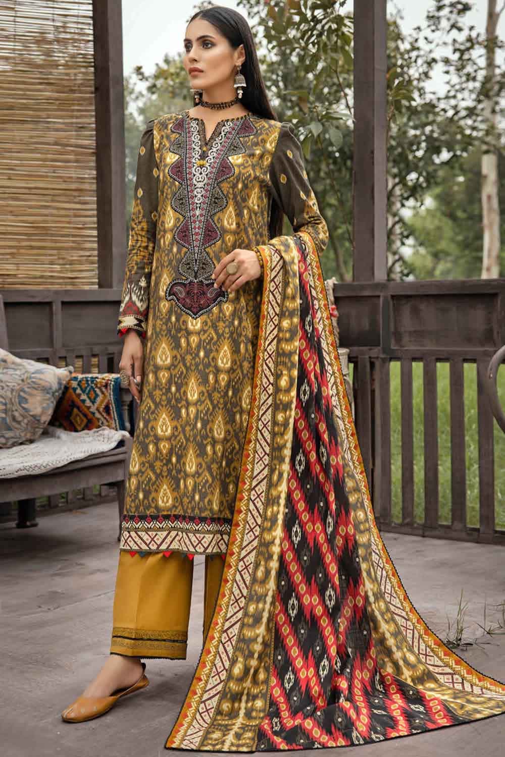 Gul Ahmed Winter Collection`22 K#22058