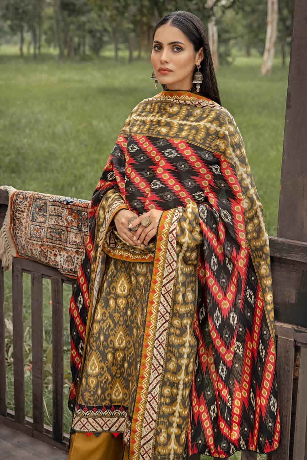 Gul Ahmed Winter Collection`22 K#22058