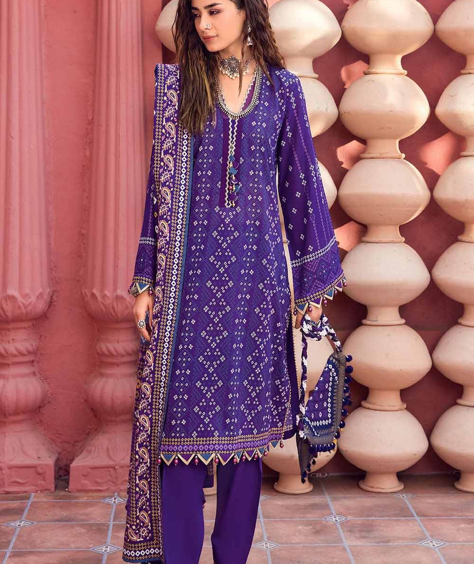 Gul Ahmed Lawn`23 CL#32141 B