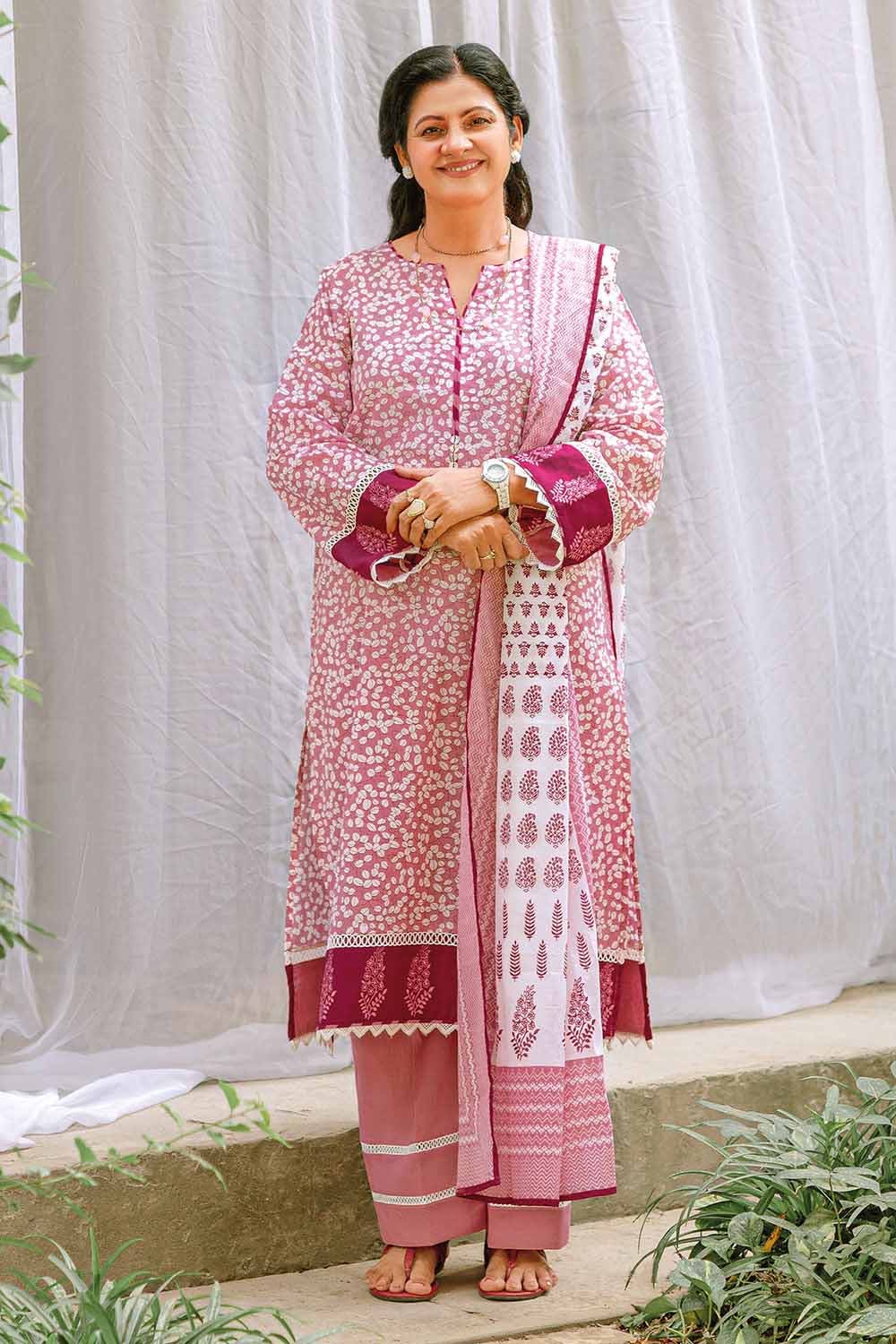Gul Ahmed Lawn`23 CL#32080-B