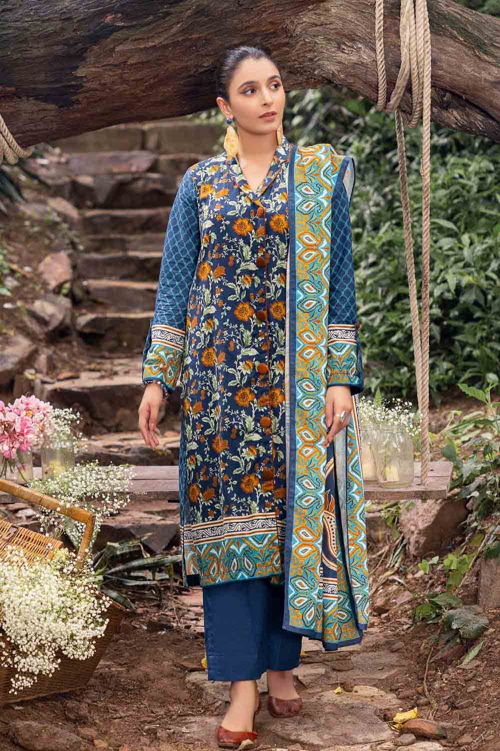 Gul Ahmed Winter Collection`22 K#22043-A