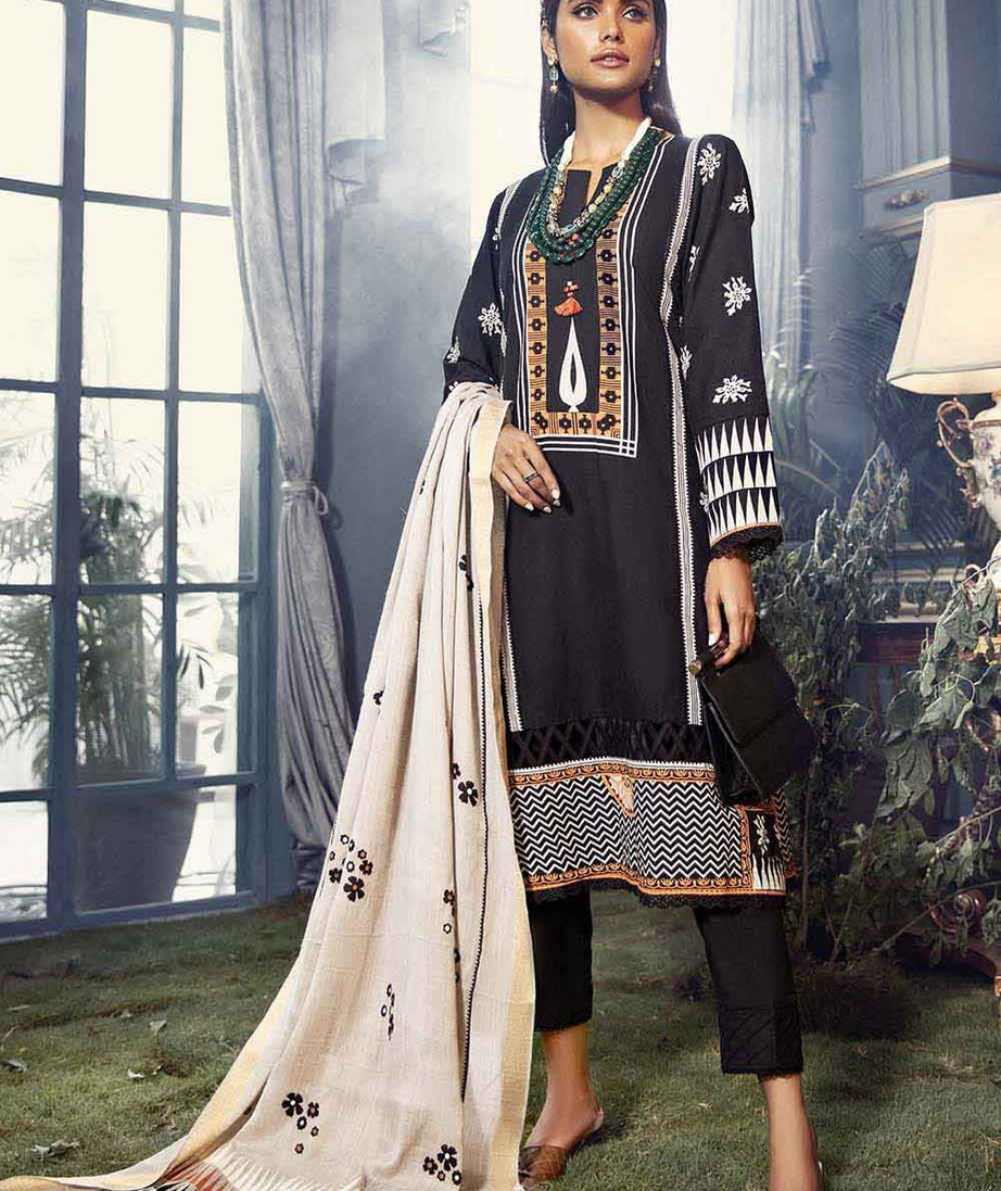 Gul Ahmed Winter Collection`22 AP#12096