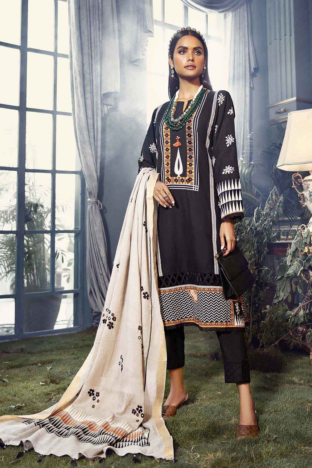 Gul Ahmed Winter Collection`22 AP#12096