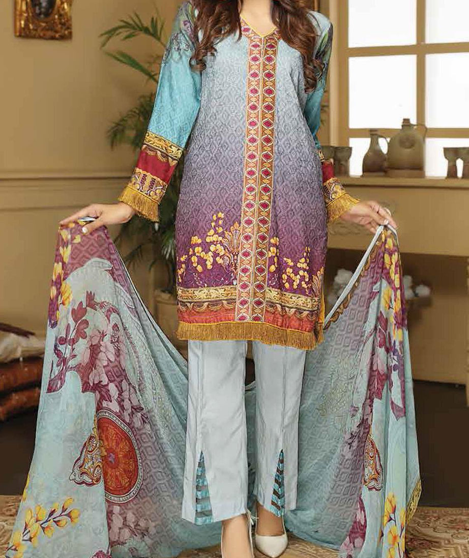 Sanam Saeed C/kari Viscose`19 D#3