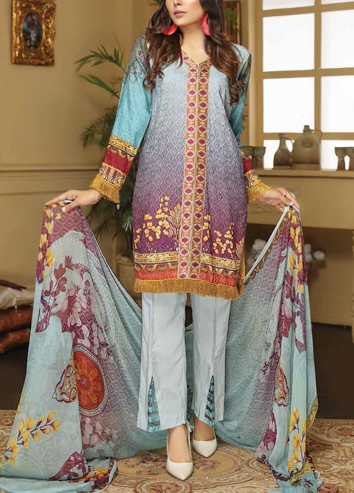 Sanam Saeed C/kari Viscose`19 D#3