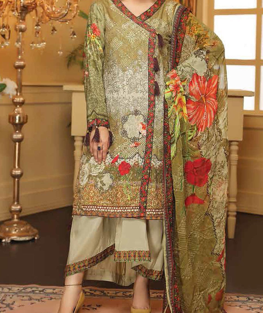Sanam Saeed C/kari Viscose`19 D#10