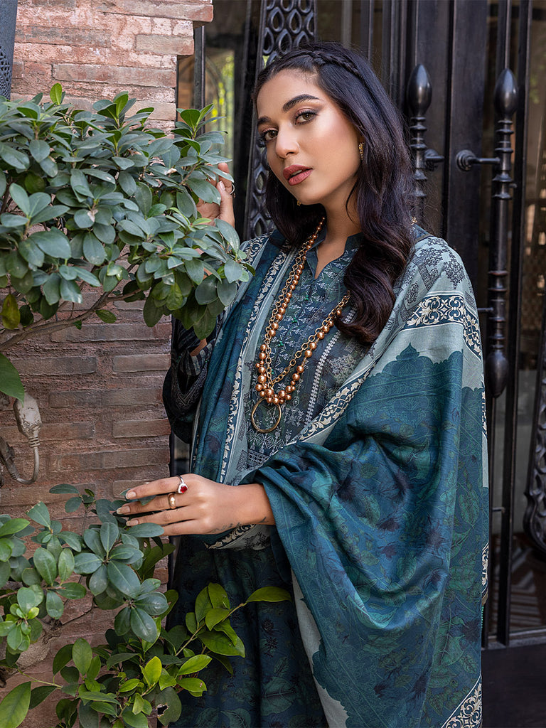 Sana & Sara Print Lawn`22 D#07 D Grey