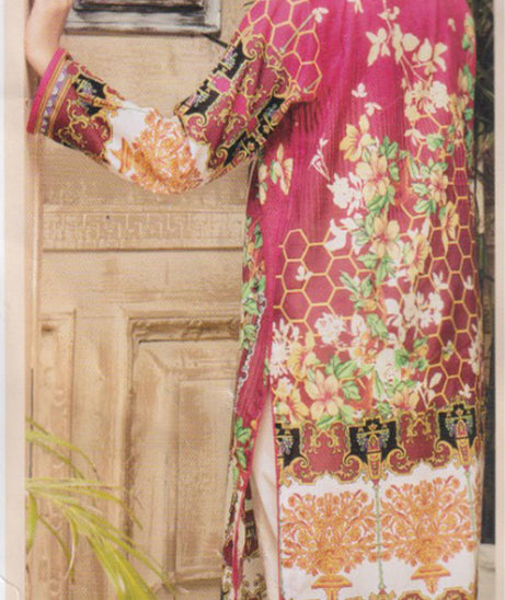 Sanoor P/Lawn shirt`20 D#878