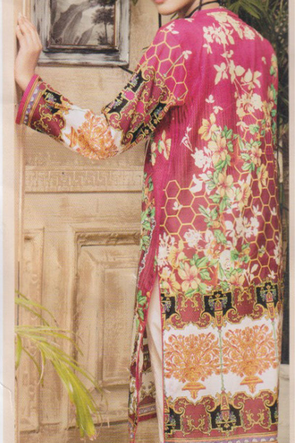 Sanoor P/Lawn shirt`20 D#878