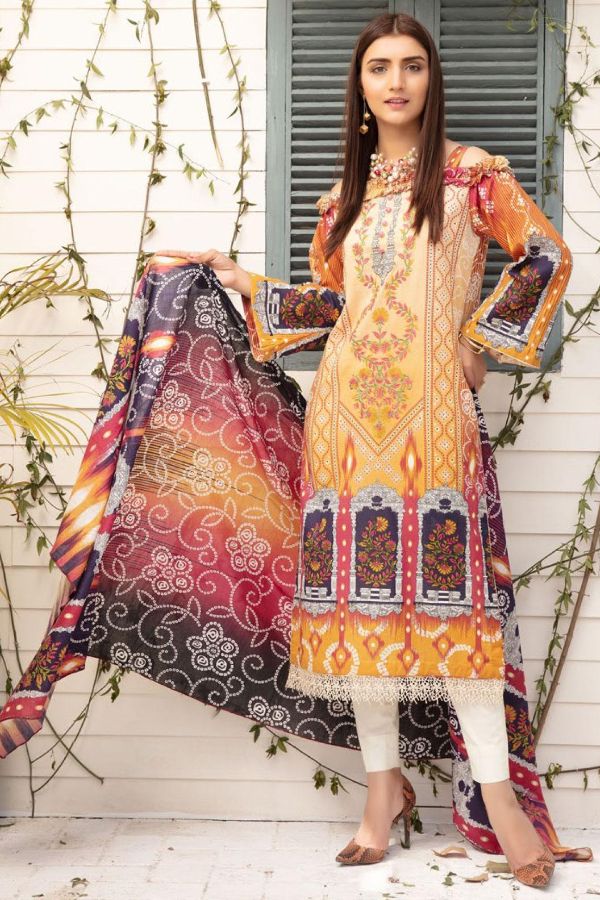 Sanoor Emb Lawn`20 D#1038