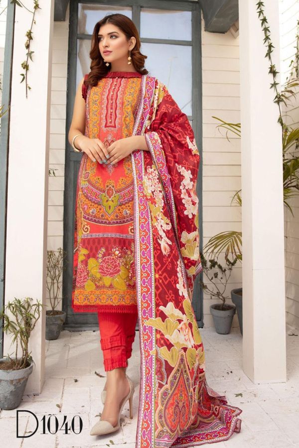 Sanoor Emb Lawn`20 D#1040