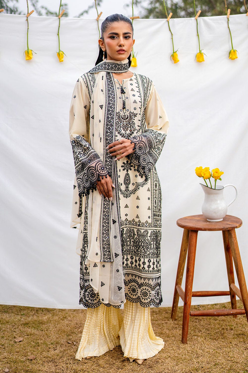 Gul Ahmed Summer Lawn'25 PM#52057