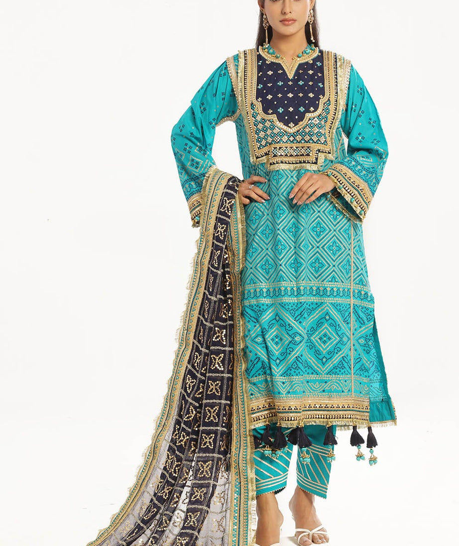 Gul Ahmed Summer Lawn'25 BM#52021