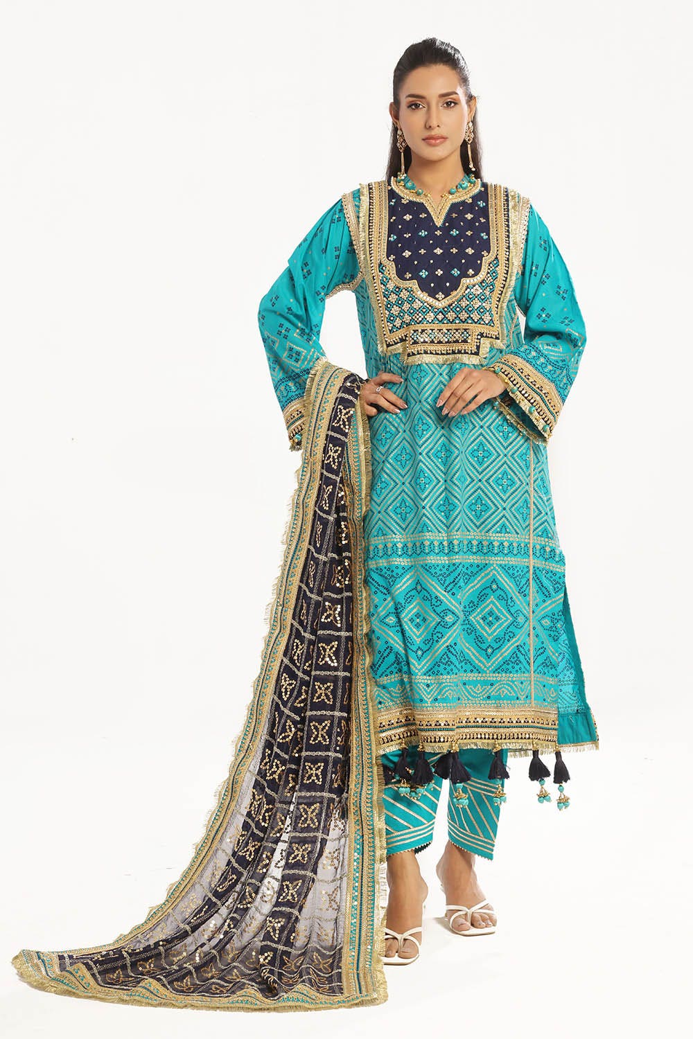 Gul Ahmed Summer Lawn'25 BM#52021