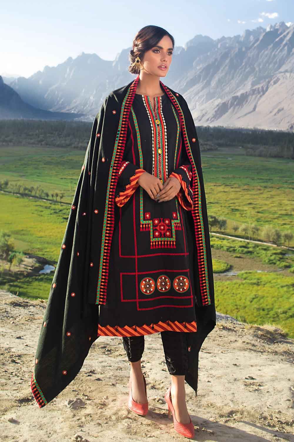 Gul Ahmed Winter Collection`22 AP#12059
