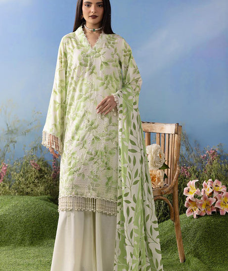 Shaista Emb Luxury Lawn`26 D#162