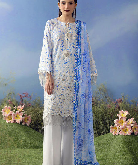 Shaista Emb Luxury Lawn`26 D#163
