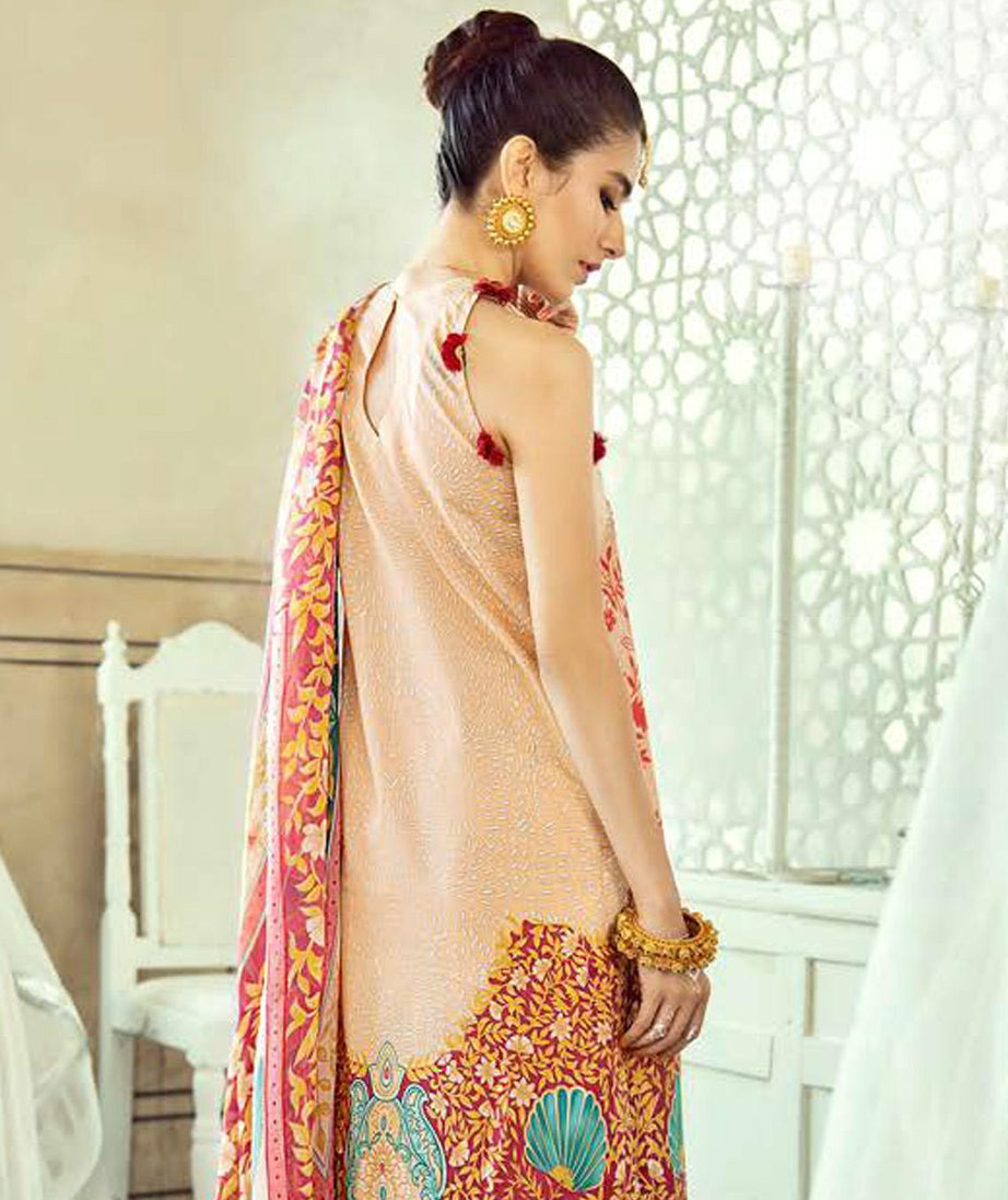 Cross Stitch Sheesh Mahal Lawn`20 D#9