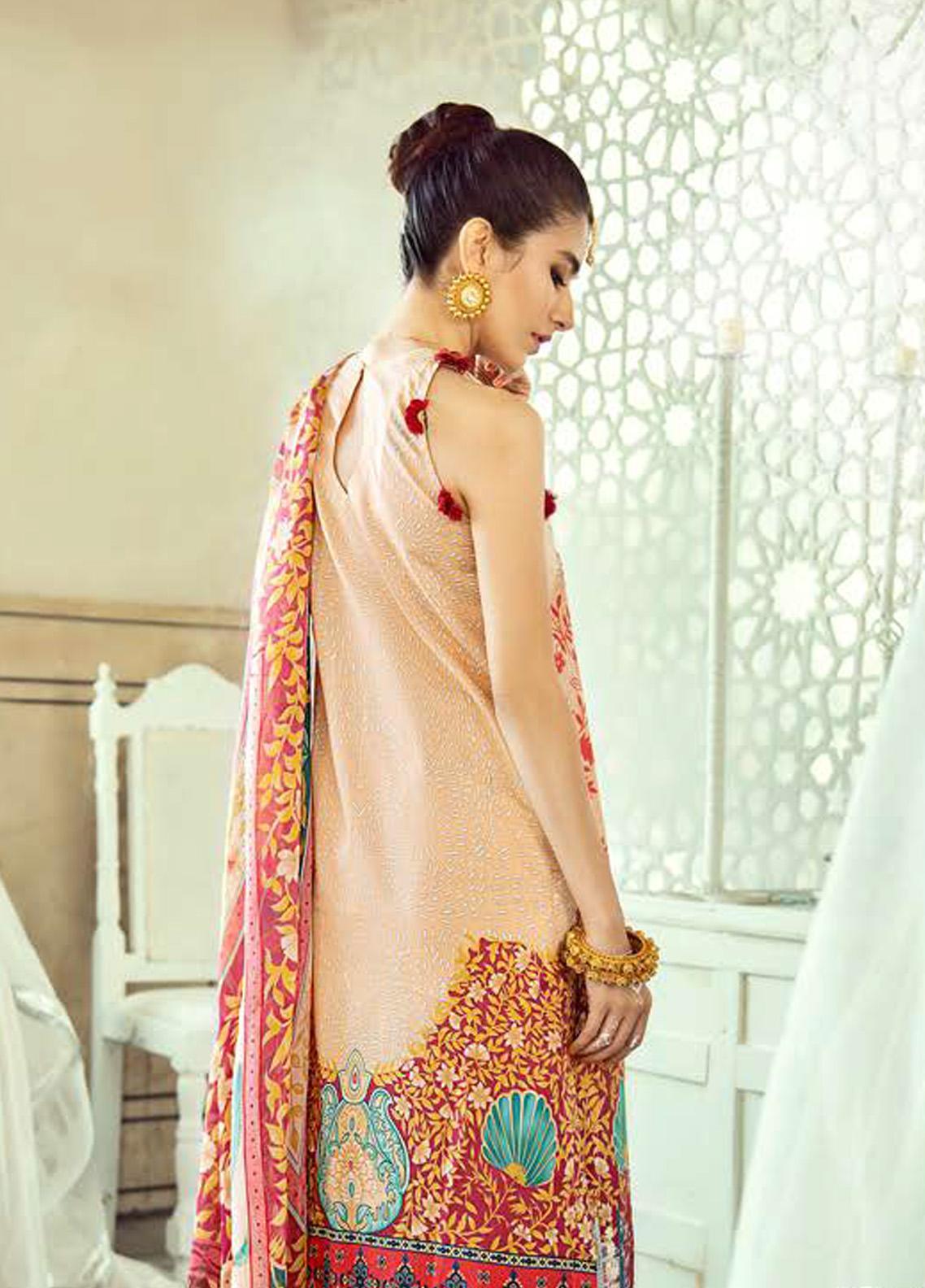 Cross Stitch Sheesh Mahal Lawn`20 D#9