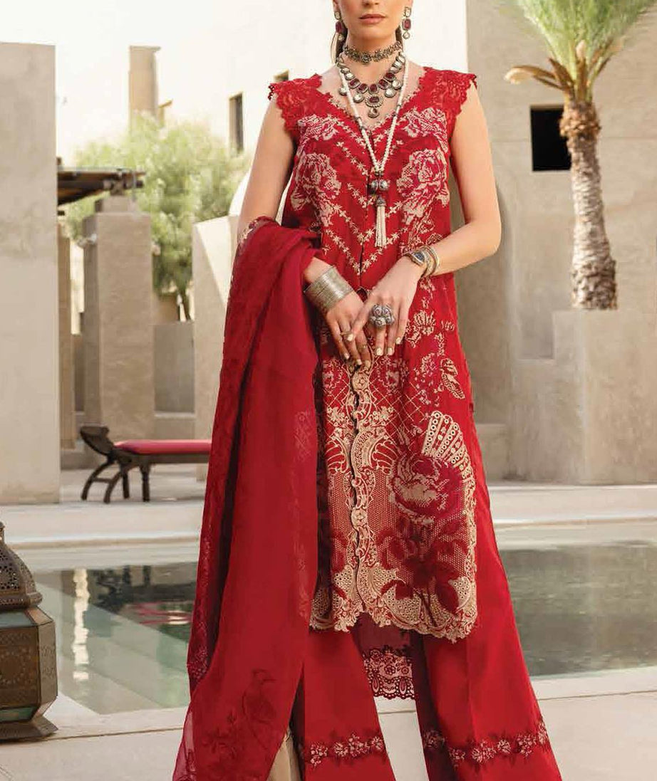 Shiza Hassan Luxury Lawn`21 D#3-B
