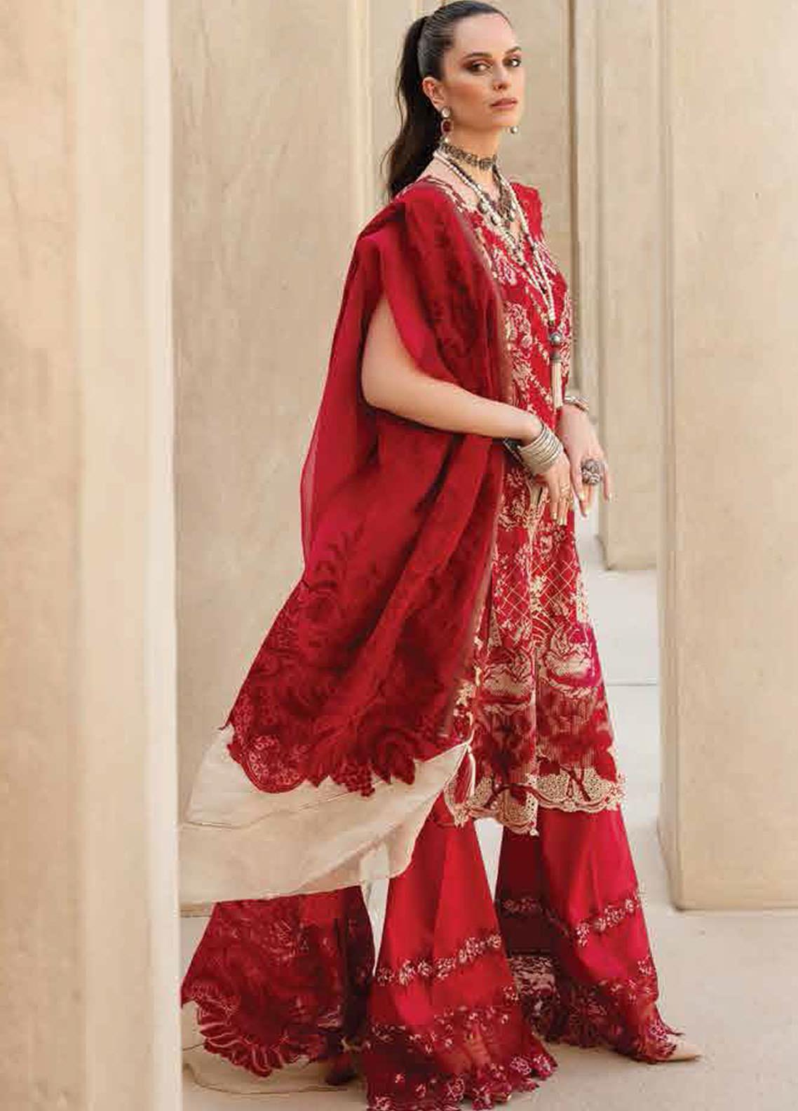 Shiza Hassan Luxury Lawn`21 D#3-B
