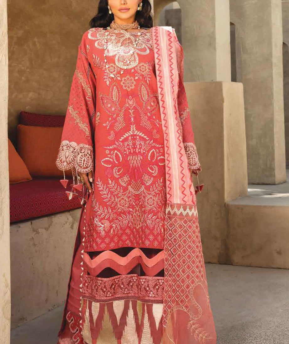 Shiza Hassan Luxury Lawn`21 D#4-A