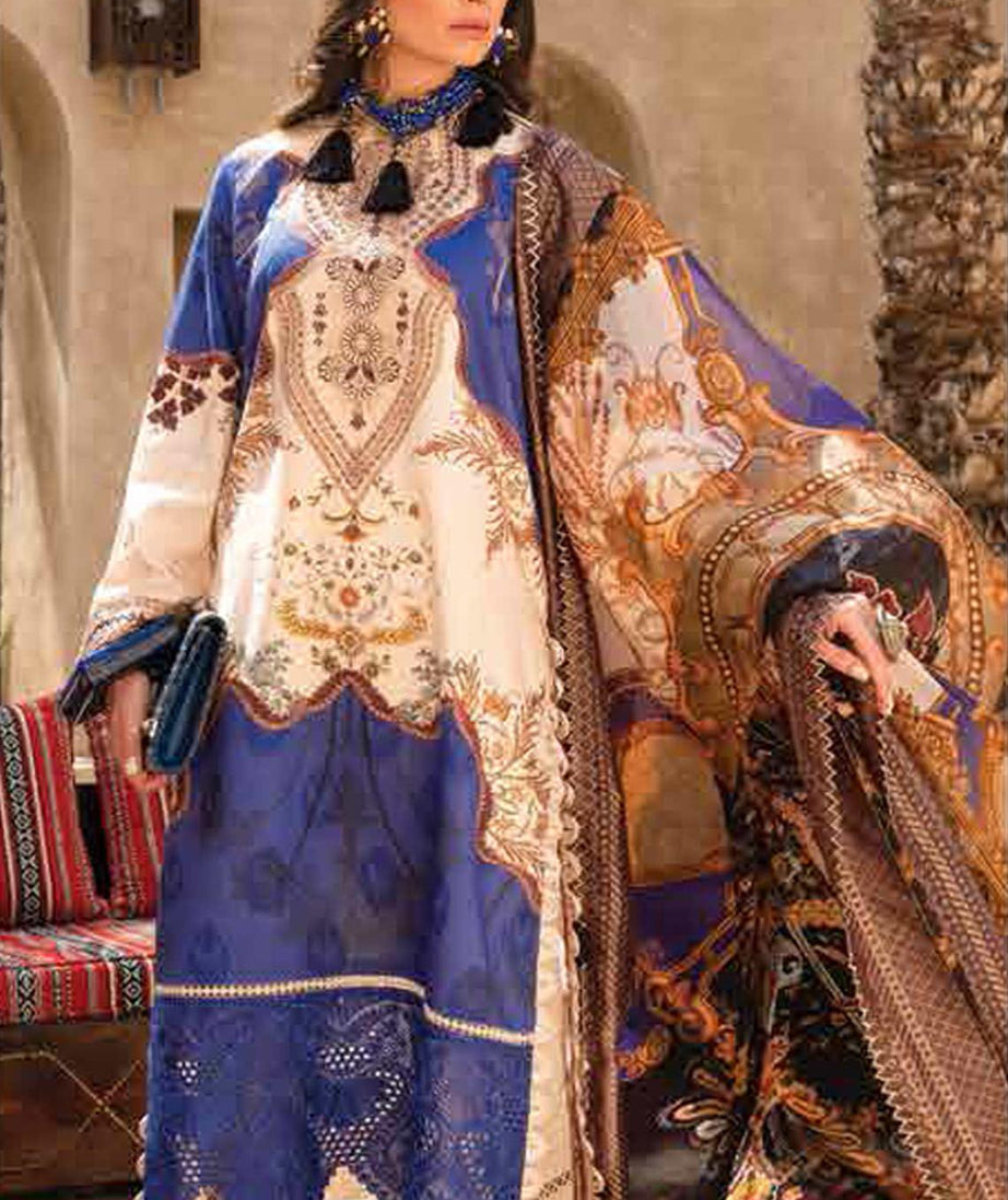 Shiza Hassan Luxury Lawn`21 D#6-A
