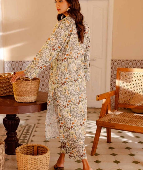 Gul Ahmed Print Lawn Shirt`24 SL#42009