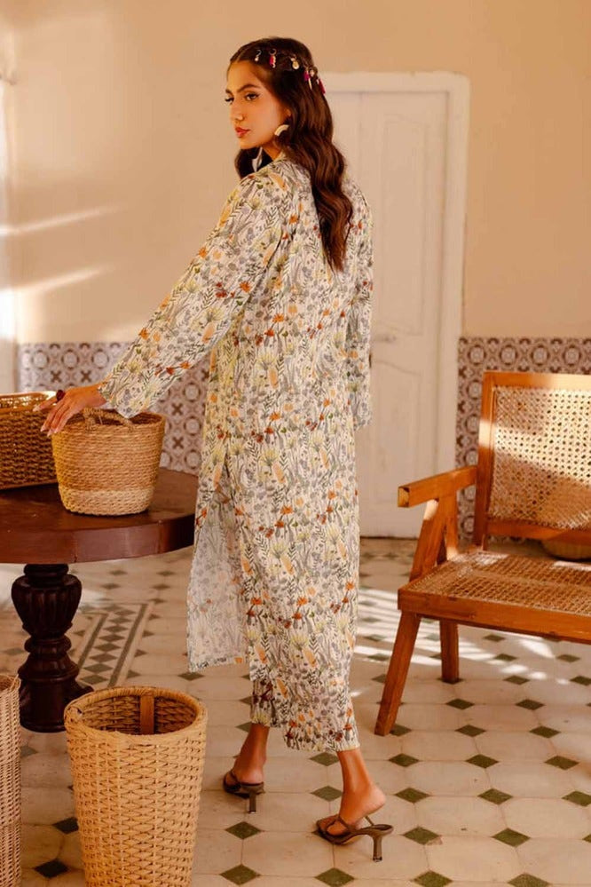 Gul Ahmed Print Lawn Shirt`24 SL#42009