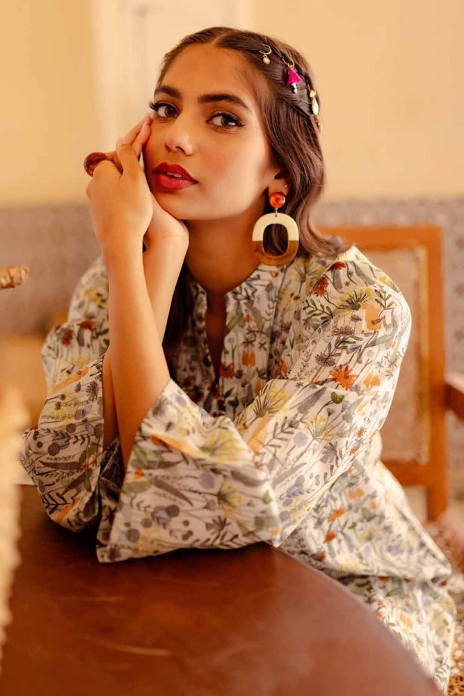 Gul Ahmed Print Lawn Shirt`24 SL#42009
