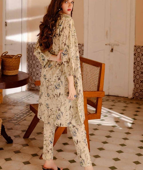 Gul Ahmed Print Lawn Shirt`24 SL#42010