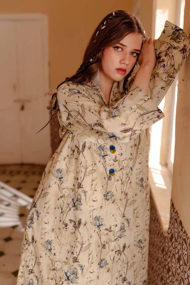 Gul Ahmed Print Lawn Shirt`24 SL#42010