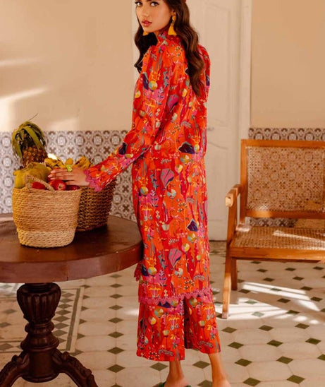 Gul Ahmed Print Lawn Shirt`24 SL#42020