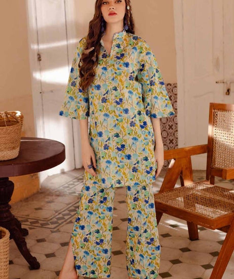 Gul Ahmed Print Lawn Shirt`24 SL#42021