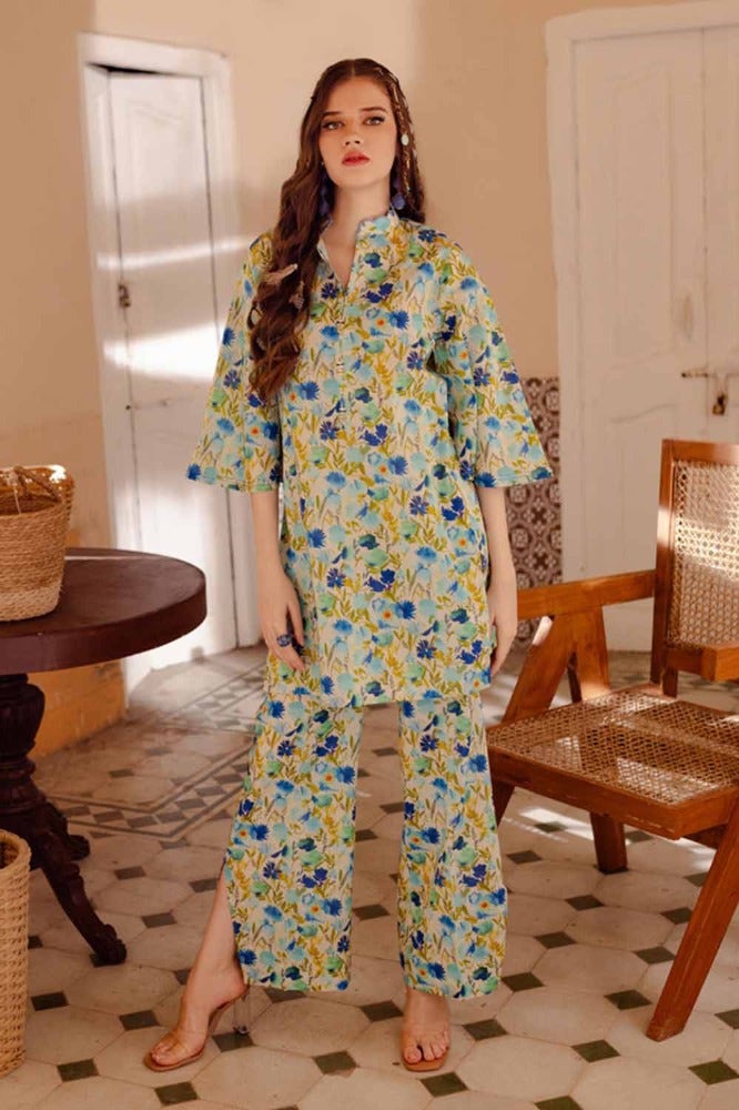 Gul Ahmed Print Lawn Shirt`24 SL#42021