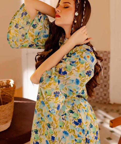 Gul Ahmed Print Lawn Shirt`24 SL#42021