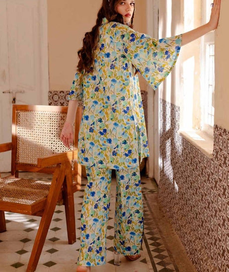 Gul Ahmed Print Lawn Shirt`24 SL#42021