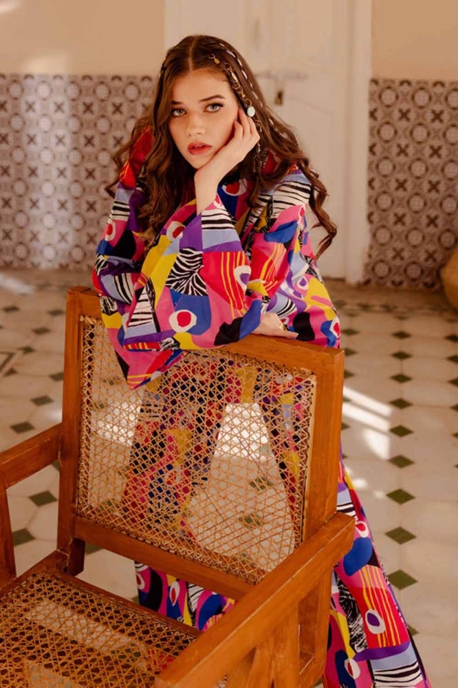 Gul Ahmed Print Lawn Shirt`24 SL#42022