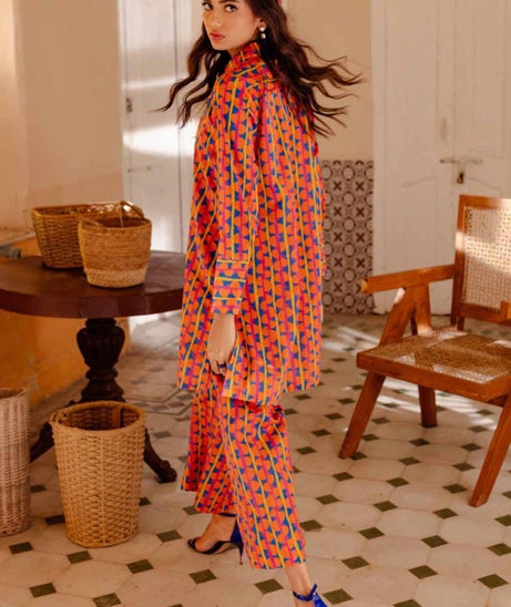 Gul Ahmed Print Lawn Shirt`24 SL#42023