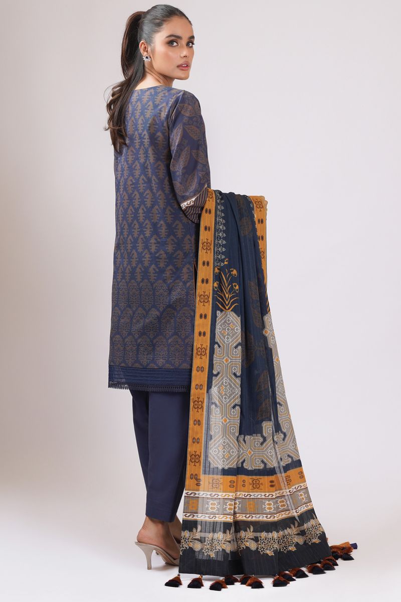 Al Karam Spring Summer`22 SS#01 Navy Blue