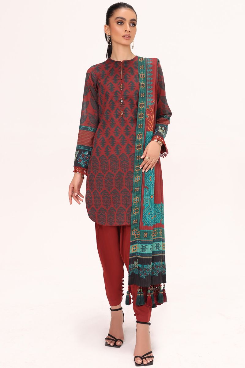 Al Karam Spring Summer`22 SS#01 Red