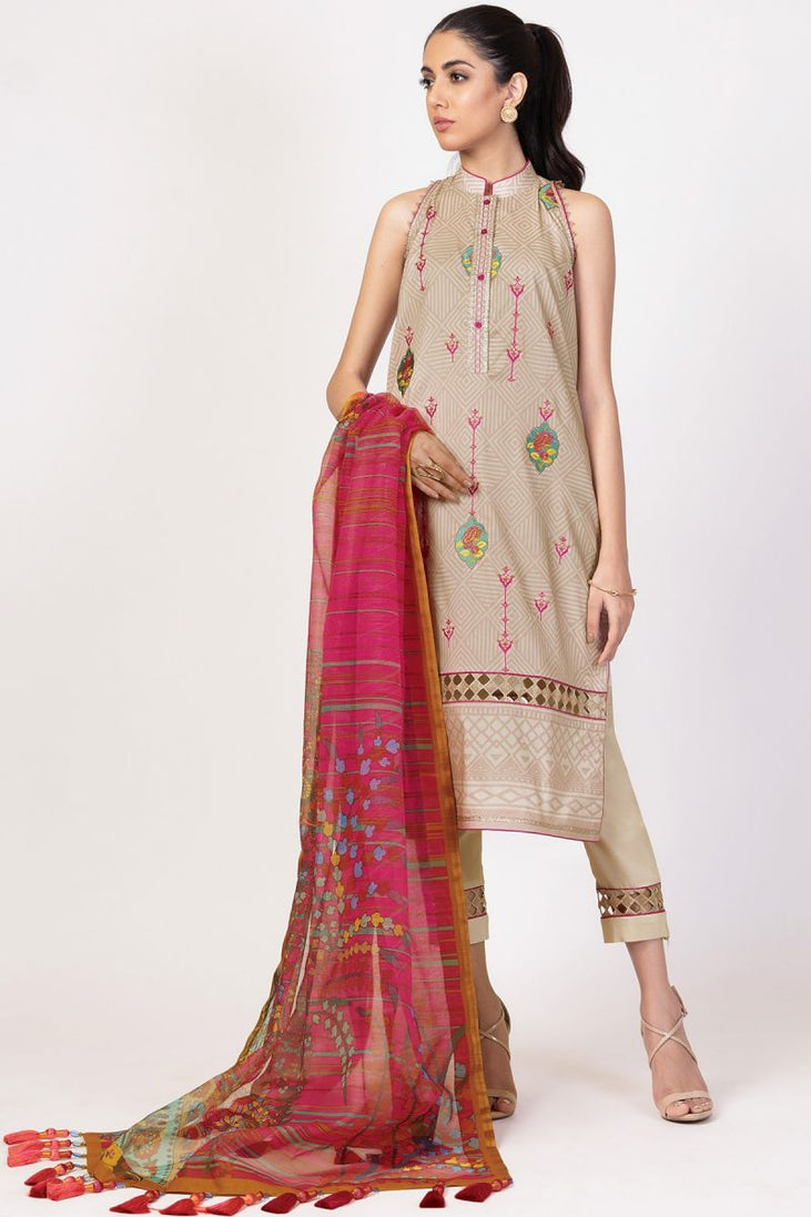 Al Karam Spring Summer`22 SS#02 Pink