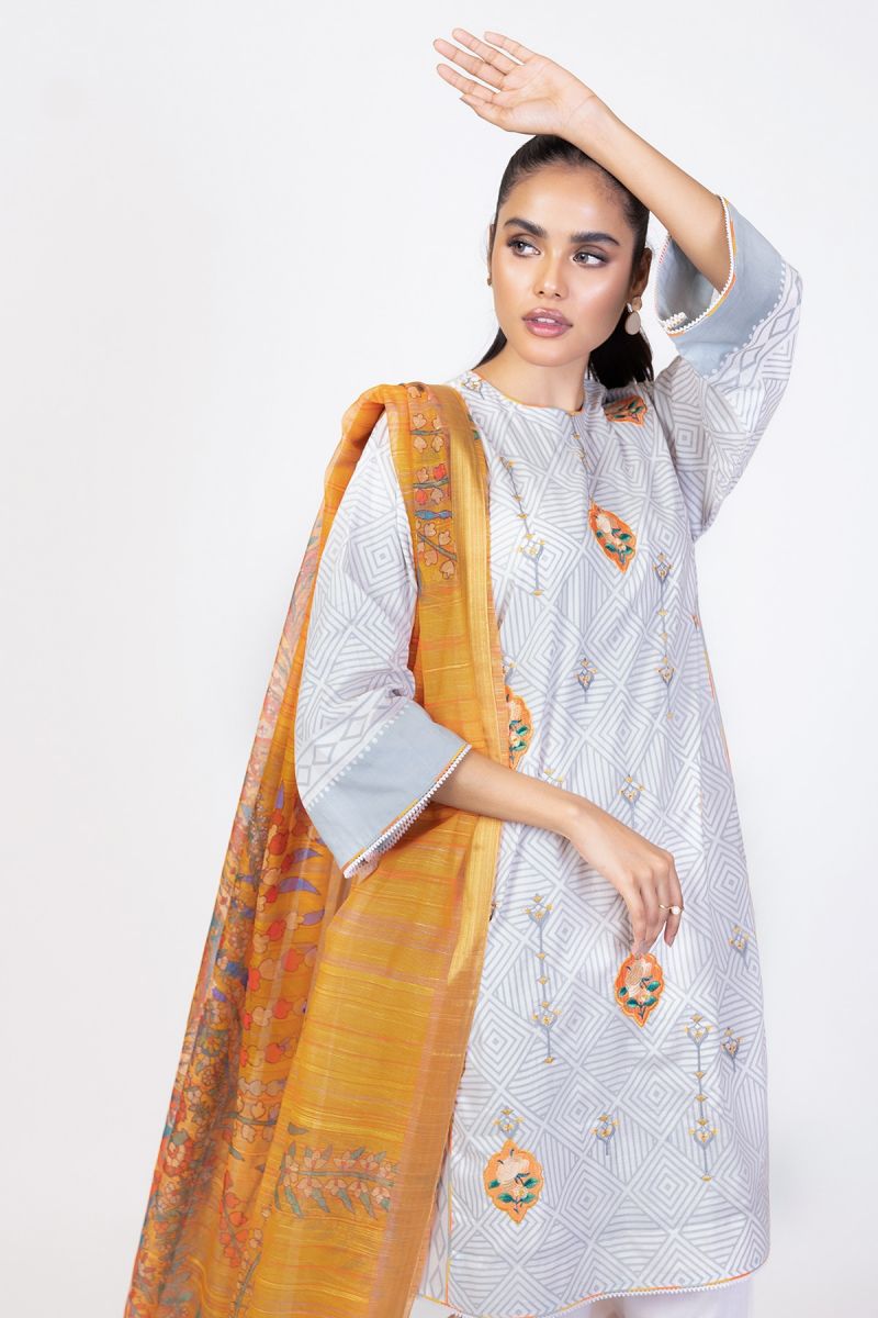 Al Karam Spring Summer`22 SS#02 Yellow