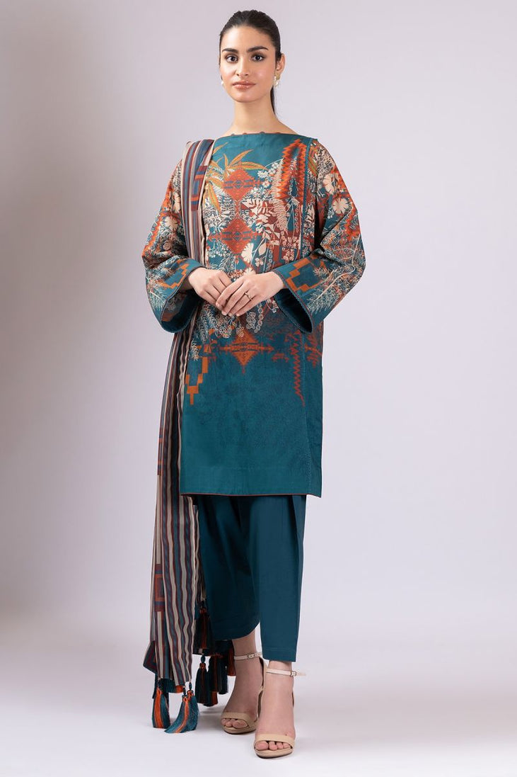Al Karam Spring Summer`22 SS#03 Teal