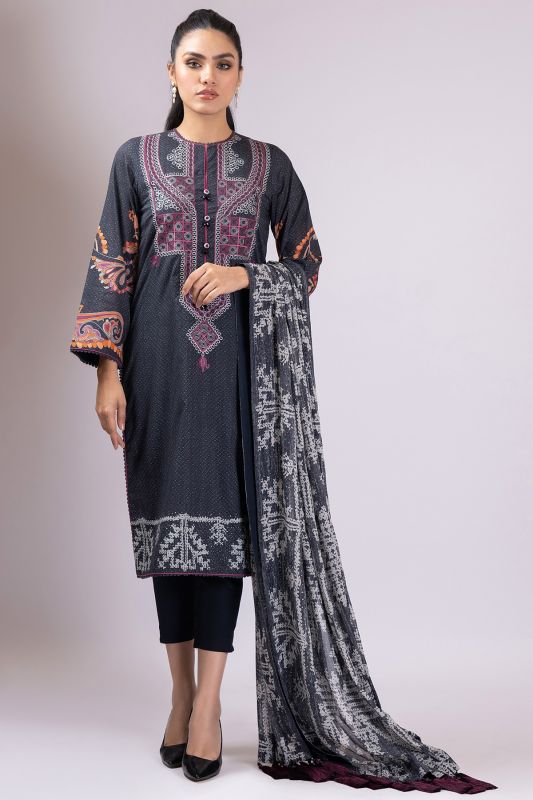 Al Karam Spring Summer`22 SS#05 Charcoal